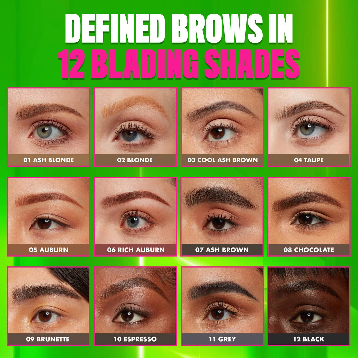 Blade & Shade nano brow pencil - NYX
