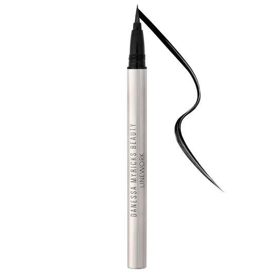 Linework Paintbrush Fluid Liquid Eyeliner - DANESSA MYRICKS BEAUTY
