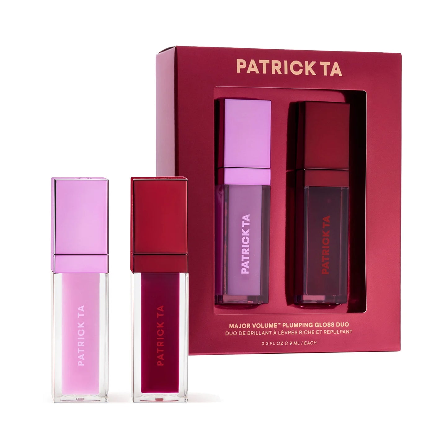 Major Volume™ Plumping Gloss Duo in Headliner & Main Stage - PATRICK TA BEAUTY